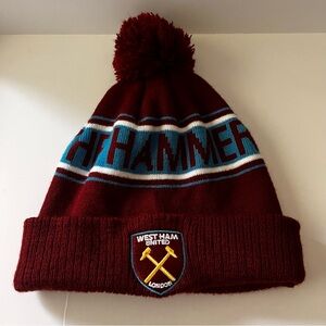 West Ham United FC Ski Hat Official licensed Imported UK EPL Soccer Football